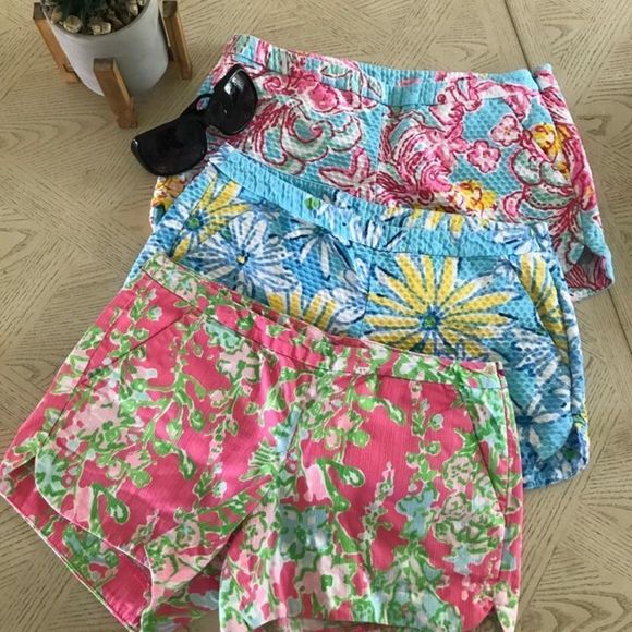 A set of 3 Lily Pulitzer size 00 tropical 🌴 print - Picture 2 of 5